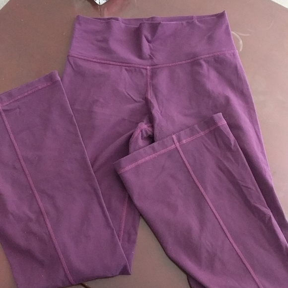 Lululemon leggings (slight flare)